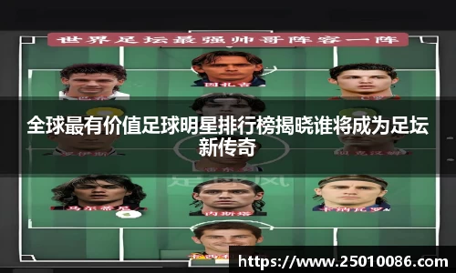 全球最有价值足球明星排行榜揭晓谁将成为足坛新传奇