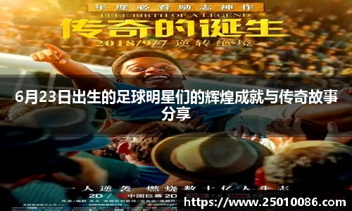 6月23日出生的足球明星们的辉煌成就与传奇故事分享